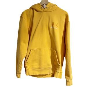 Jordan x Union LA MJ FLC Fleece Hoodie Sport Gold DJ9524-771 Large *READ